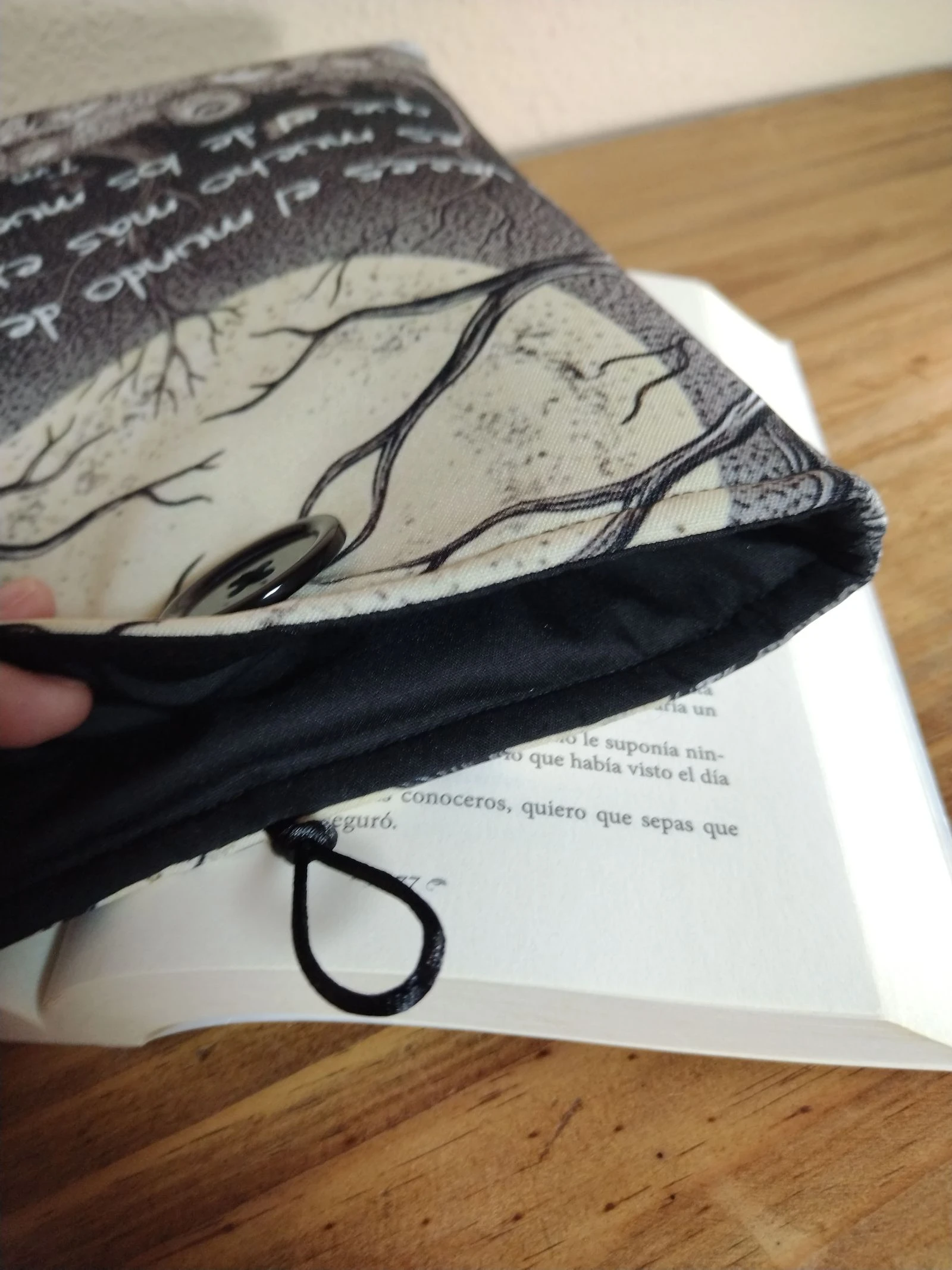 Gewatteerd literair hoesje - Jack Skellington - Handgemaakt – photo 3